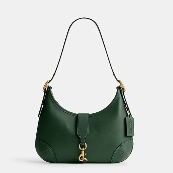 HAMPTONS HOBO BAG Hunter Green - Picture 1 of 5